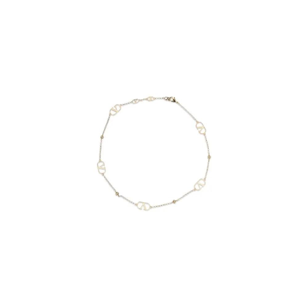 Valentino Garavani Sample Sale | Valentino Garavani Gold Metal Necklace - | Designer outlet
