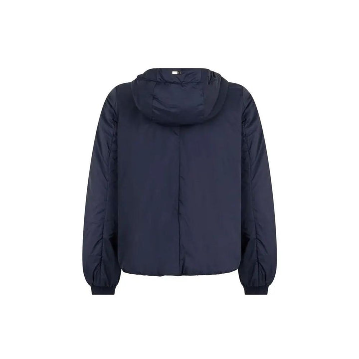 Herno Blue Polyamide Full-Length Jacket