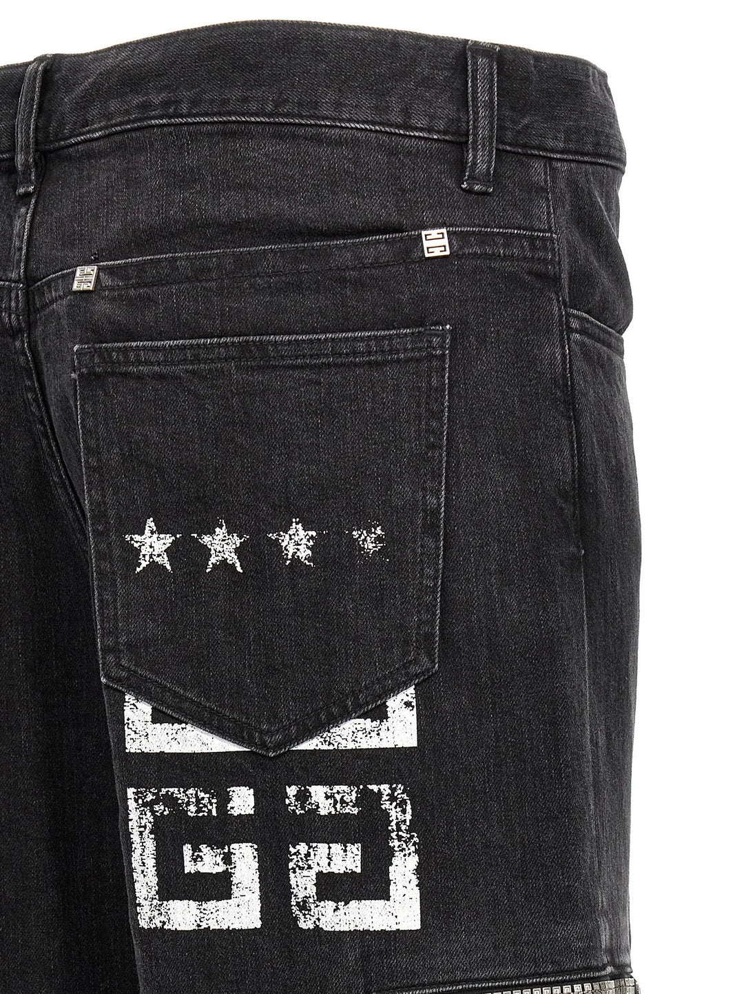 Givenchy Black Cotton Jeans Denim