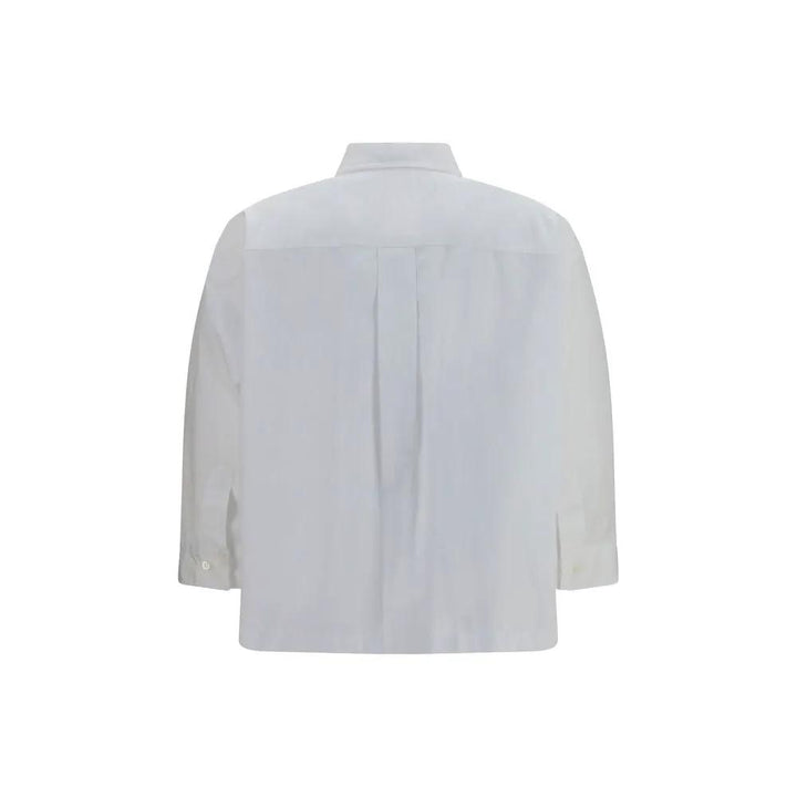 Brunello Cucinelli White Cotton Dress Shirt