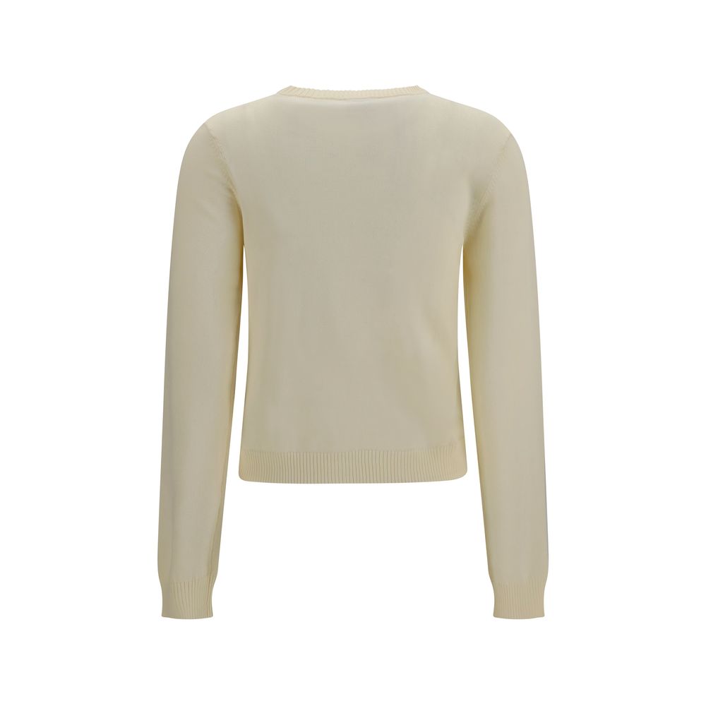 Ganni Sample Sale | Ganni Beige Cotton Cardigan - | Designer outlet