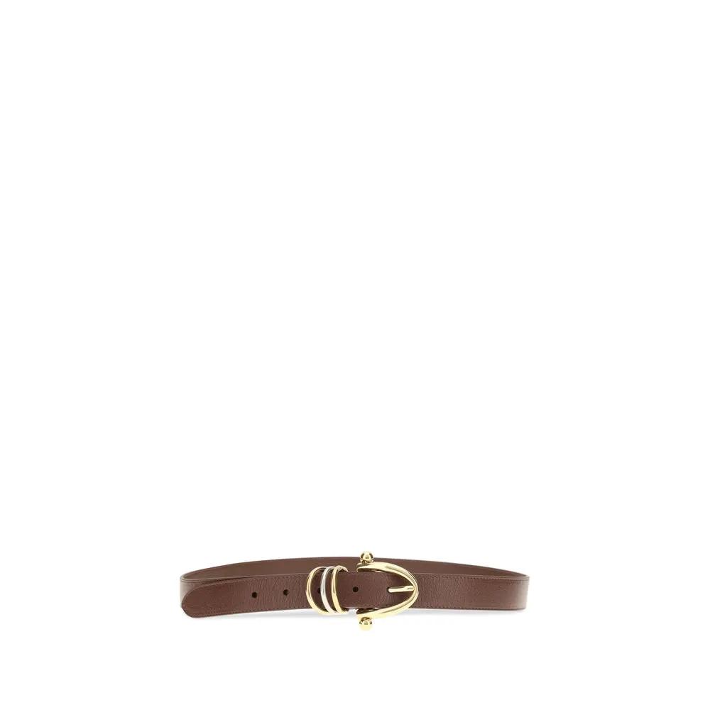Chloé Sample Sale | Chloé Brown Calf Leather Bos Taurus Bracelet - | Designer outlet