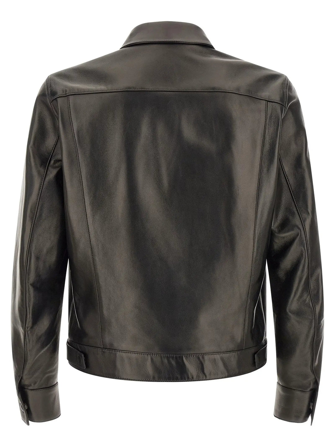 Tom Ford Sample Sale | Tom Ford Black Lamb Leather Leather Jacket - | Designer outlet