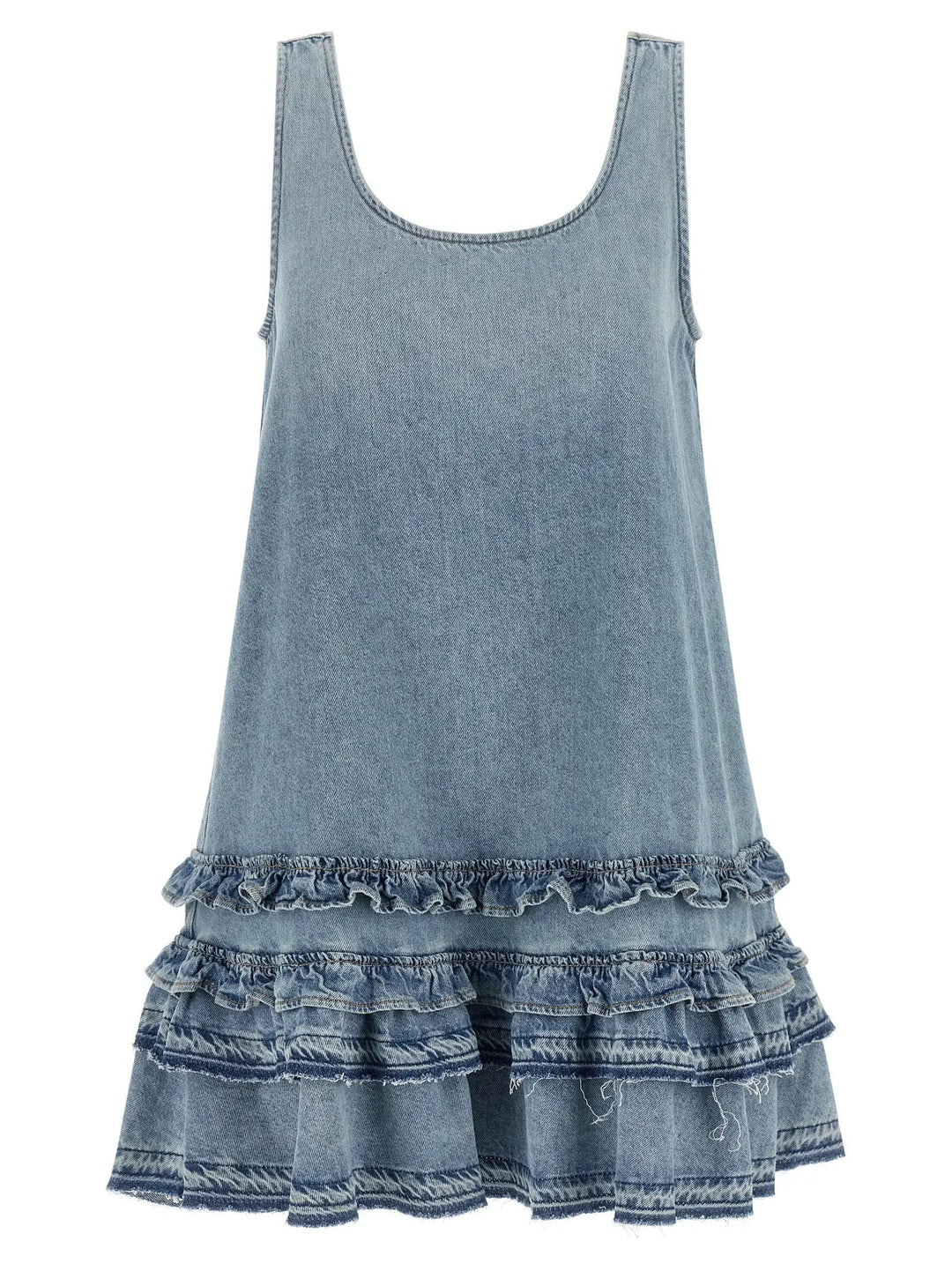 Ganni Denim Dress, Women's, Blue