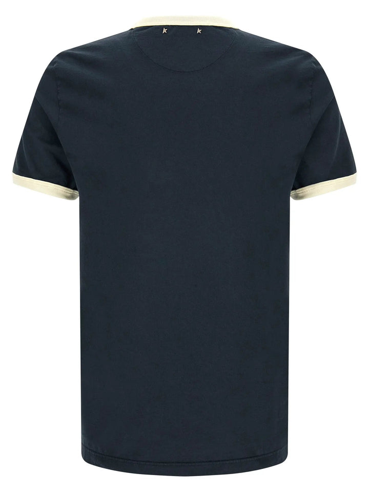 Golden Goose Blue Cotton T-Shirt