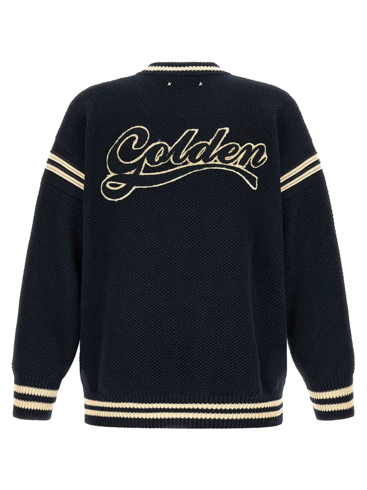 Golden Goose Sample Sale | Golden Goose Blue Cotton Cardigan - | Designer outlet