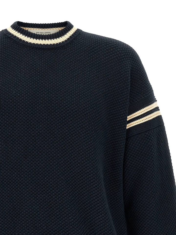 Golden Goose Sample Sale | Golden Goose Blue Cotton Cardigan - | Designer outlet