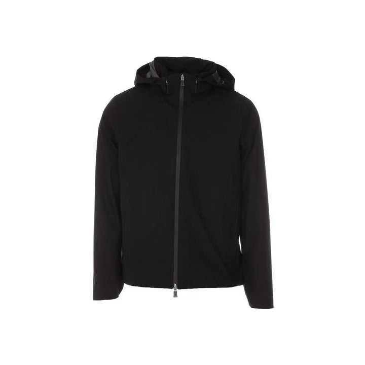 Herno Black Polyester Shell Jacket