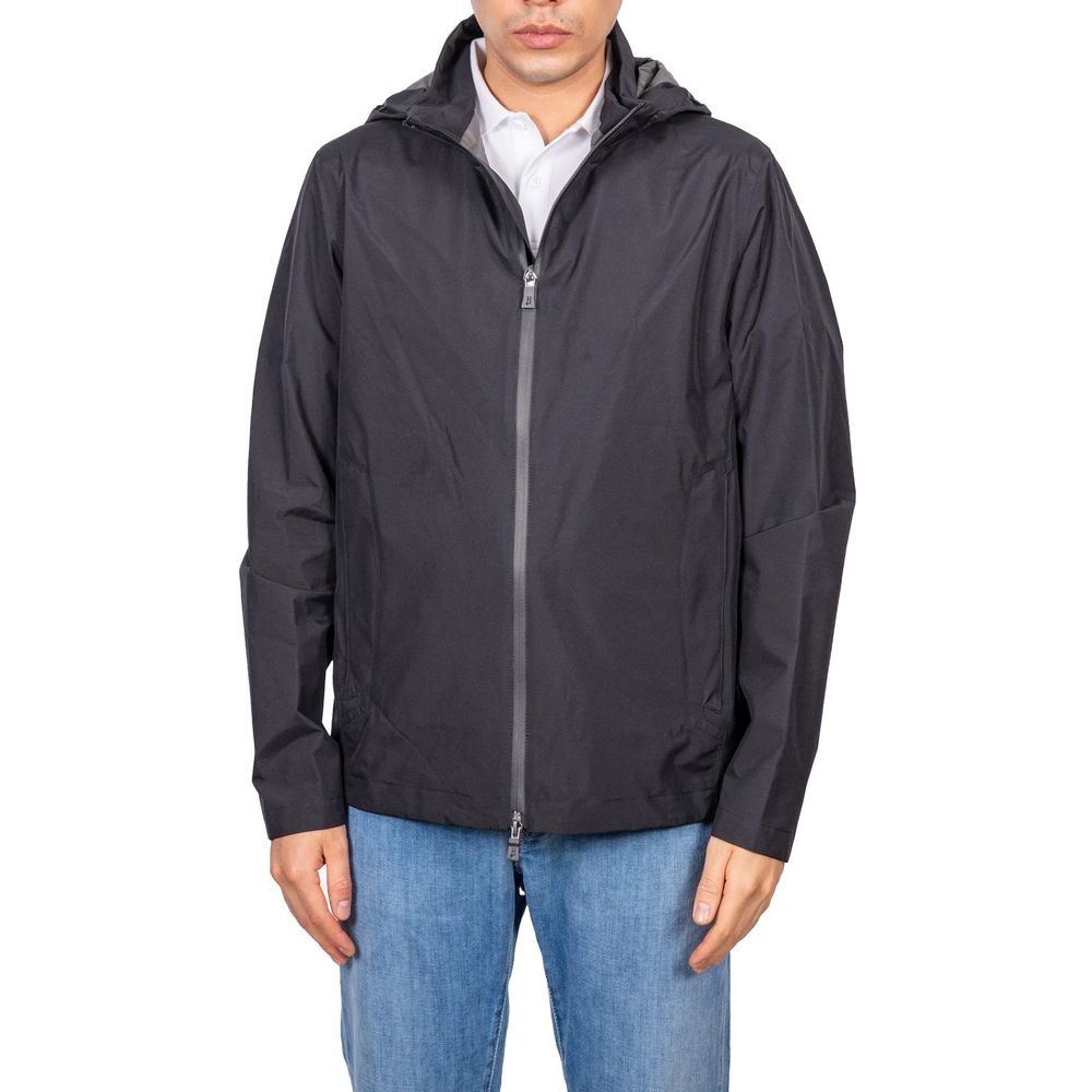 Herno Sample Sale | Herno Black Polyester Shell Jacket - | Designer outlet