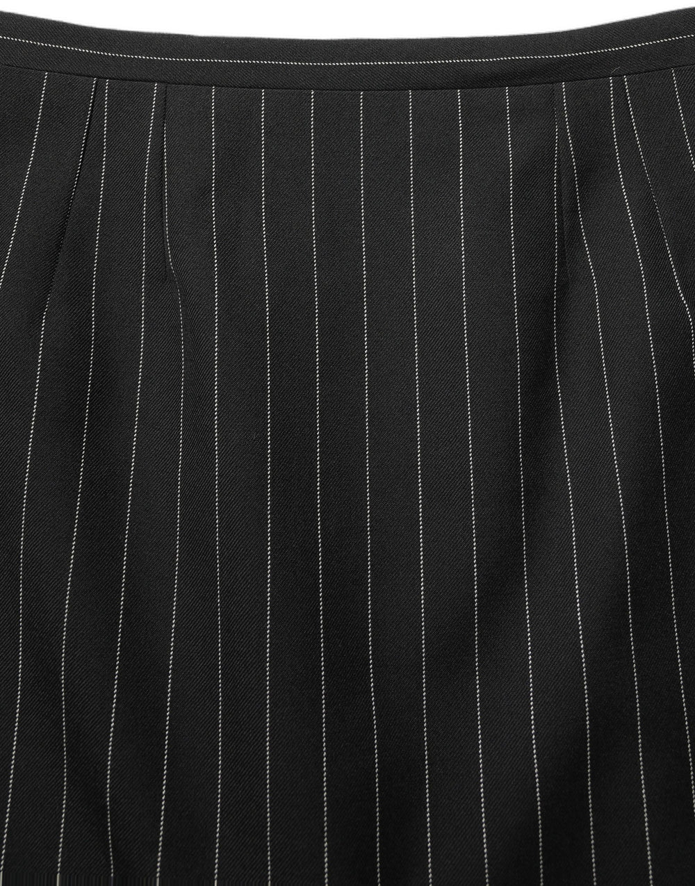 Dolce & Gabbana Sample Sale | Dolce & Gabbana Black Pinstriped HighWaist Pencil Cut Skirt - | Designer outlet