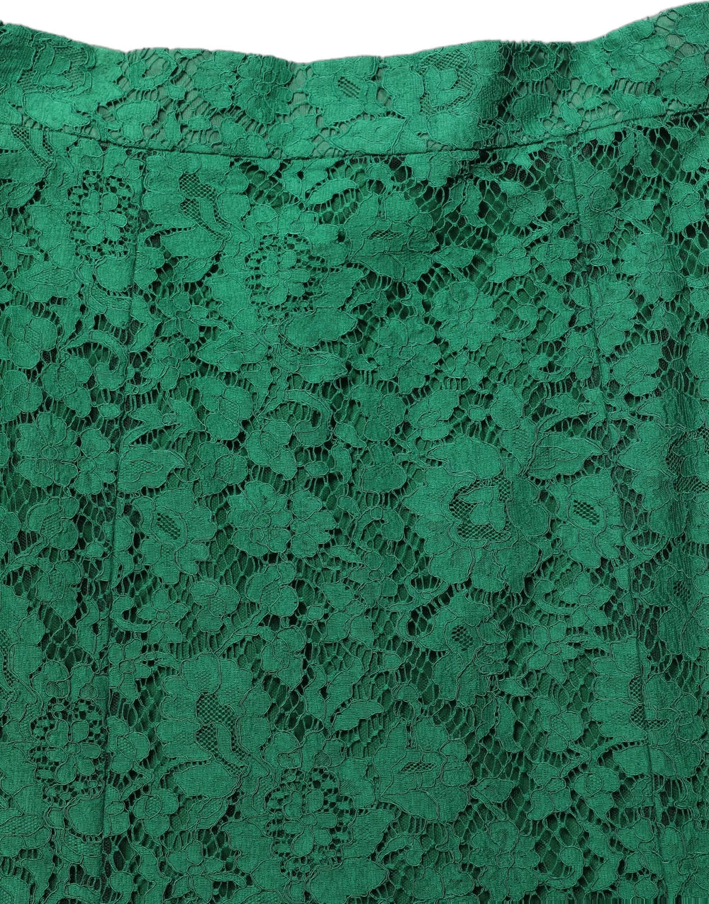 Dolce & Gabbana Sample Sale | Dolce & Gabbana Green Lace High Waist Mermaid Midi Skirt - | Designer outlet