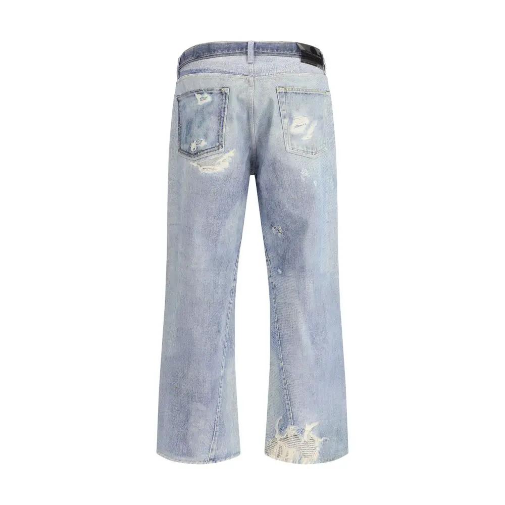Our Legacy Sample Sale | Our Legacy Blue Cotton Relaxed Fit Jeans - | Designer outlet