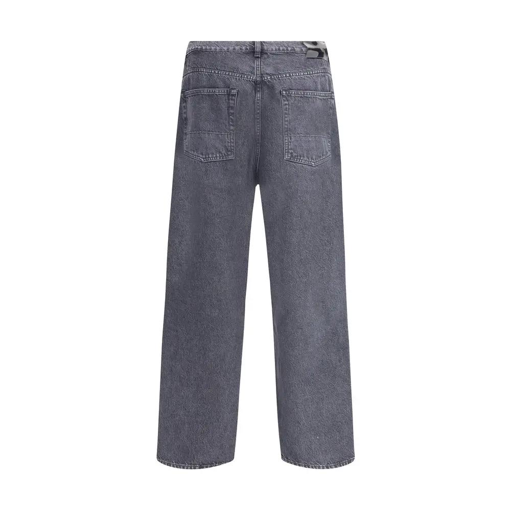 Our Legacy Sample Sale | Our Legacy Black Cotton Relaxed Fit Jeans - | Designer outlet