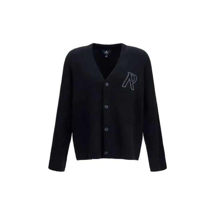 Represent Black Alpaca Vicugna Pacos Cardigan