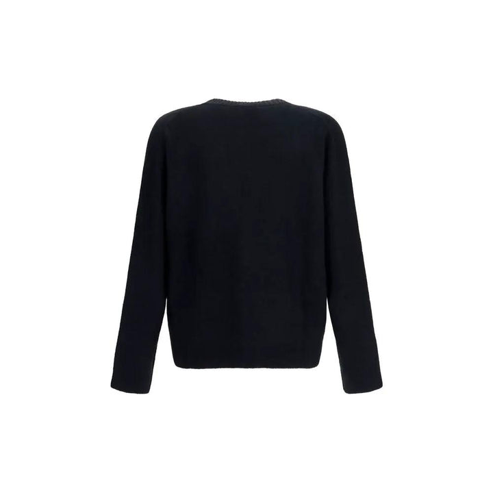 Represent Black Alpaca Vicugna Pacos Cardigan