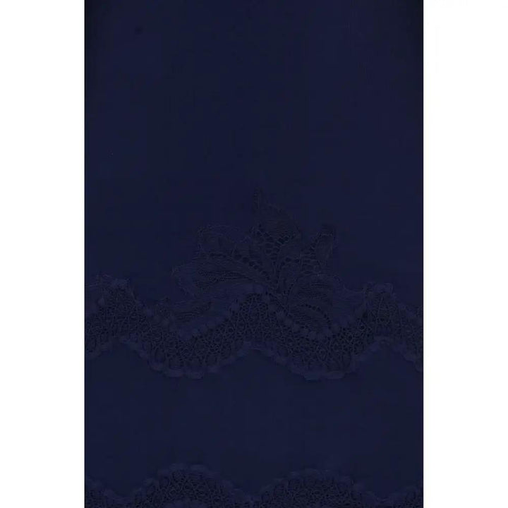 Rabanne Blue Polyamide Long Dress