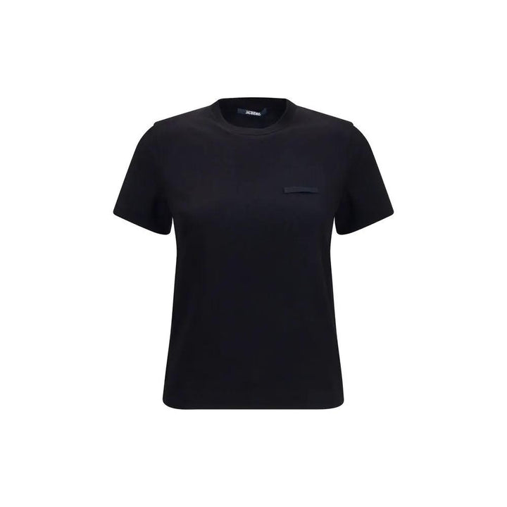 Jacquemus Black Cotton T-Shirt