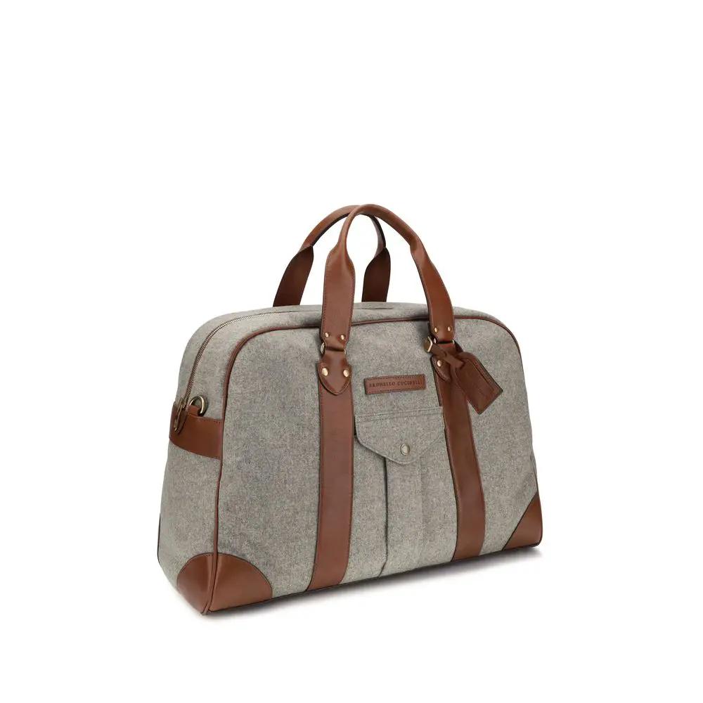 Brunello Cucinelli Sample Sale | Brunello Cucinelli Beige Wool Oves Aries Luggage And Travel - | Designer outlet