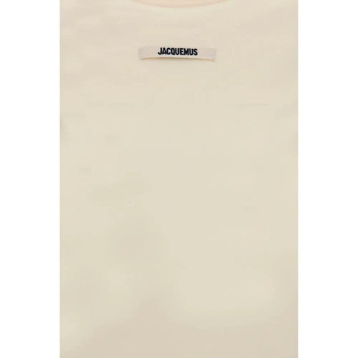 Jacquemus Beige Cotton Long Sleeve T-Shirt