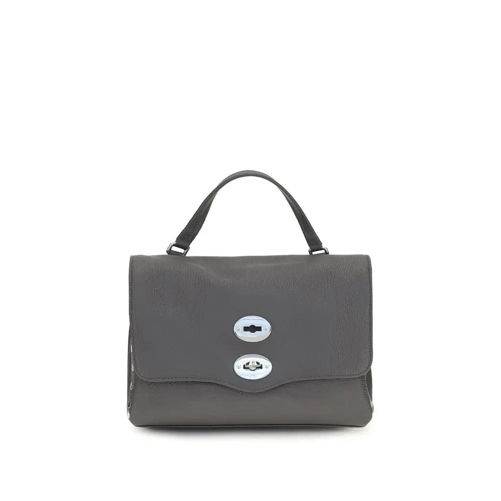 Zanellato Sample Sale | Zanellato Gray Calf Leather Bos Taurus Handbag - | Designer outlet