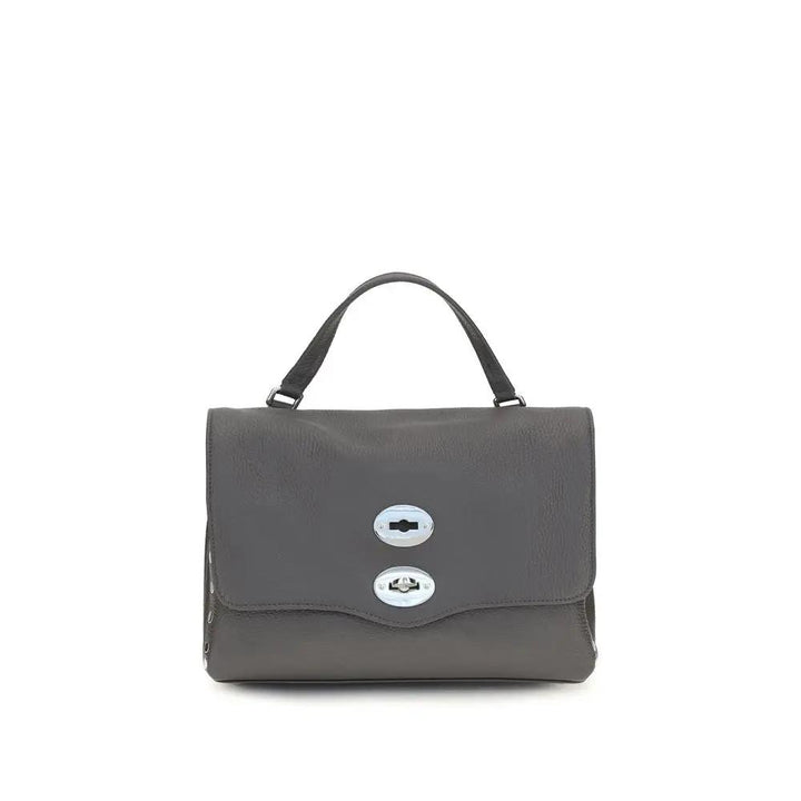 Zanellato Sample Sale | Zanellato Gray Calf Leather Bos Taurus Handbag - | Designer outlet