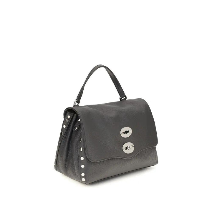 Zanellato Sample Sale | Zanellato Gray Calf Leather Bos Taurus Handbag - | Designer outlet