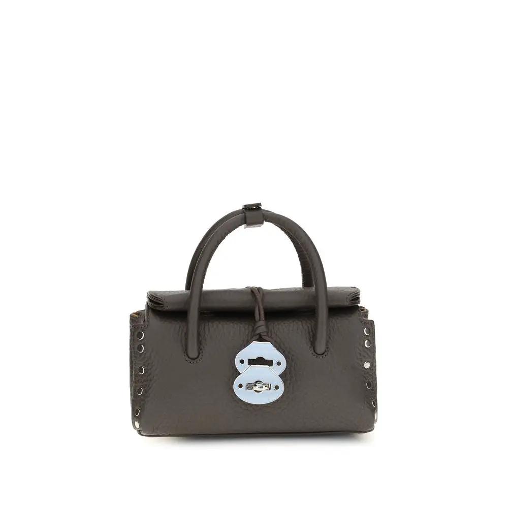 Zanellato Sample Sale | Zanellato Brown Calf Leather Bos Taurus Handbag - | Designer outlet