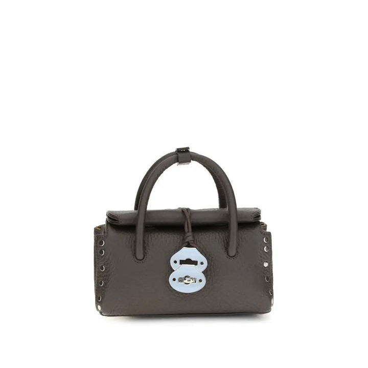 Zanellato Sample Sale | Zanellato Brown Calf Leather Bos Taurus Handbag - | Designer outlet