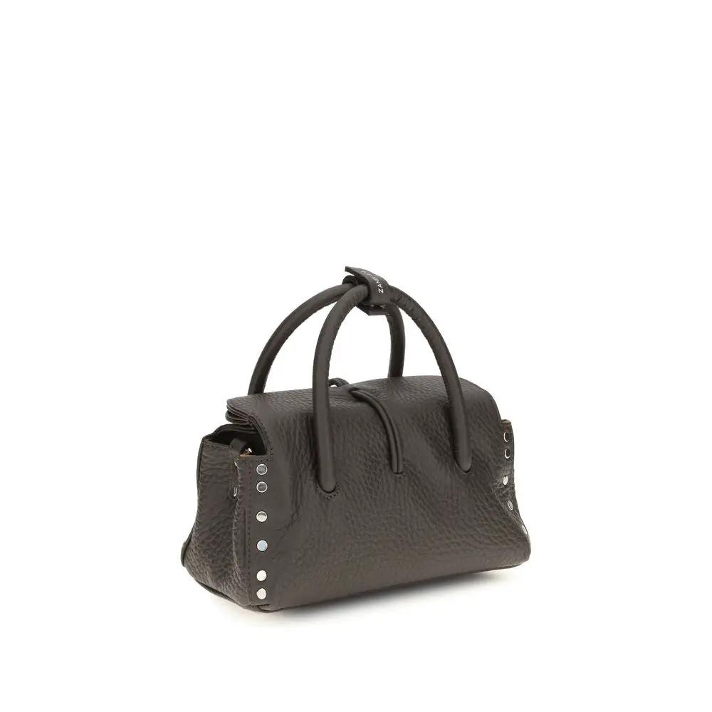 Zanellato Sample Sale | Zanellato Brown Calf Leather Bos Taurus Handbag - | Designer outlet