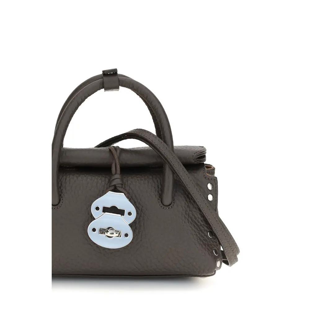 Zanellato Sample Sale | Zanellato Brown Calf Leather Bos Taurus Handbag - | Designer outlet