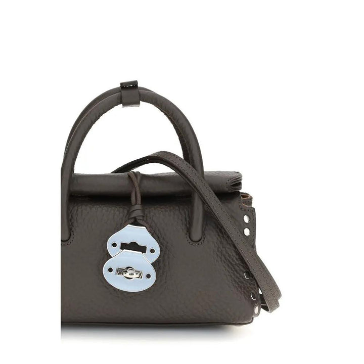Zanellato Sample Sale | Zanellato Brown Calf Leather Bos Taurus Handbag - | Designer outlet