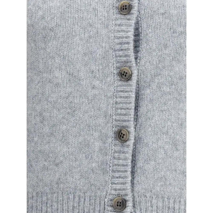 Lisa Yang Sample Sale | Lisa Yang Gray Cashmere Cardigan - | Designer outlet