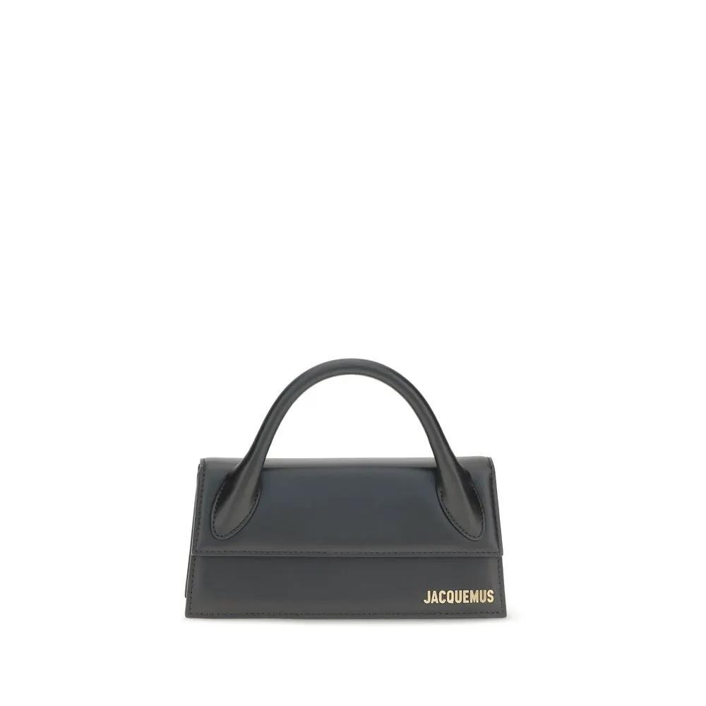 Jacquemus Sample Sale | Jacquemus Black Calf Leather Bos Taurus Shoulder Bag - | Designer outlet