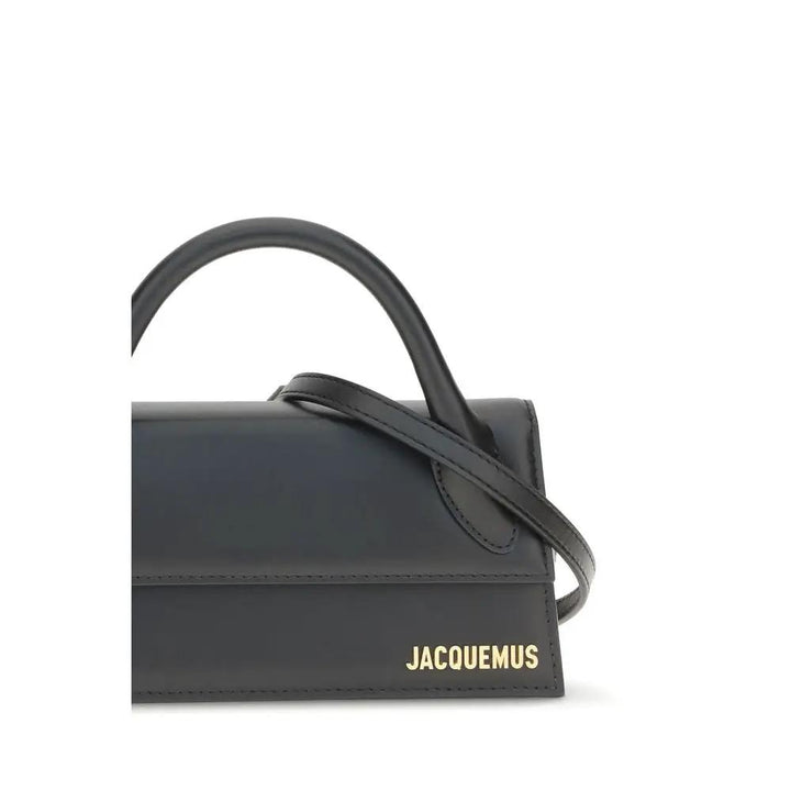 Jacquemus Sample Sale | Jacquemus Black Calf Leather Bos Taurus Shoulder Bag - | Designer outlet