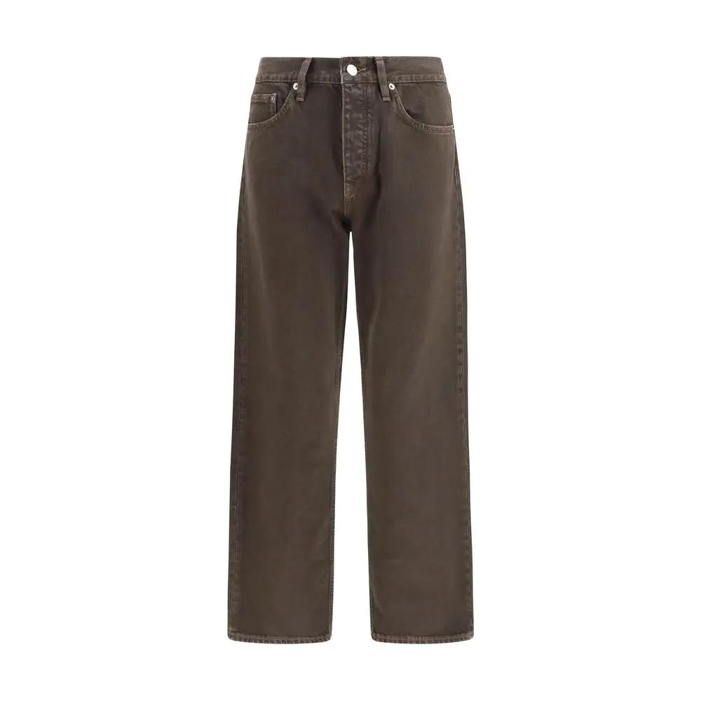 Sunflower Sample Sale | Sunflower Brown Cotton Relaxed Fit Jeans - | Designer outlet