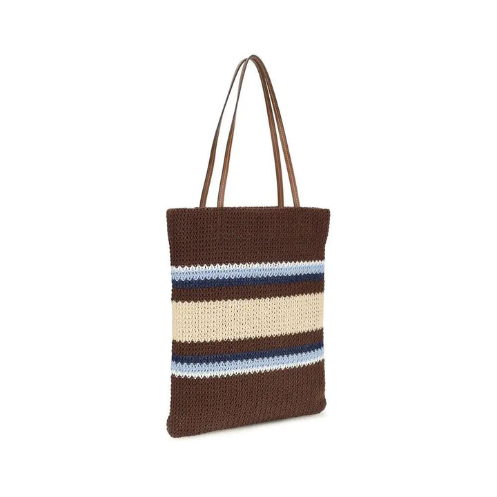Miu Miu Sample Sale | Miu Miu Multicolor Recycled Cotton Shoulder Bag - | Designer outlet