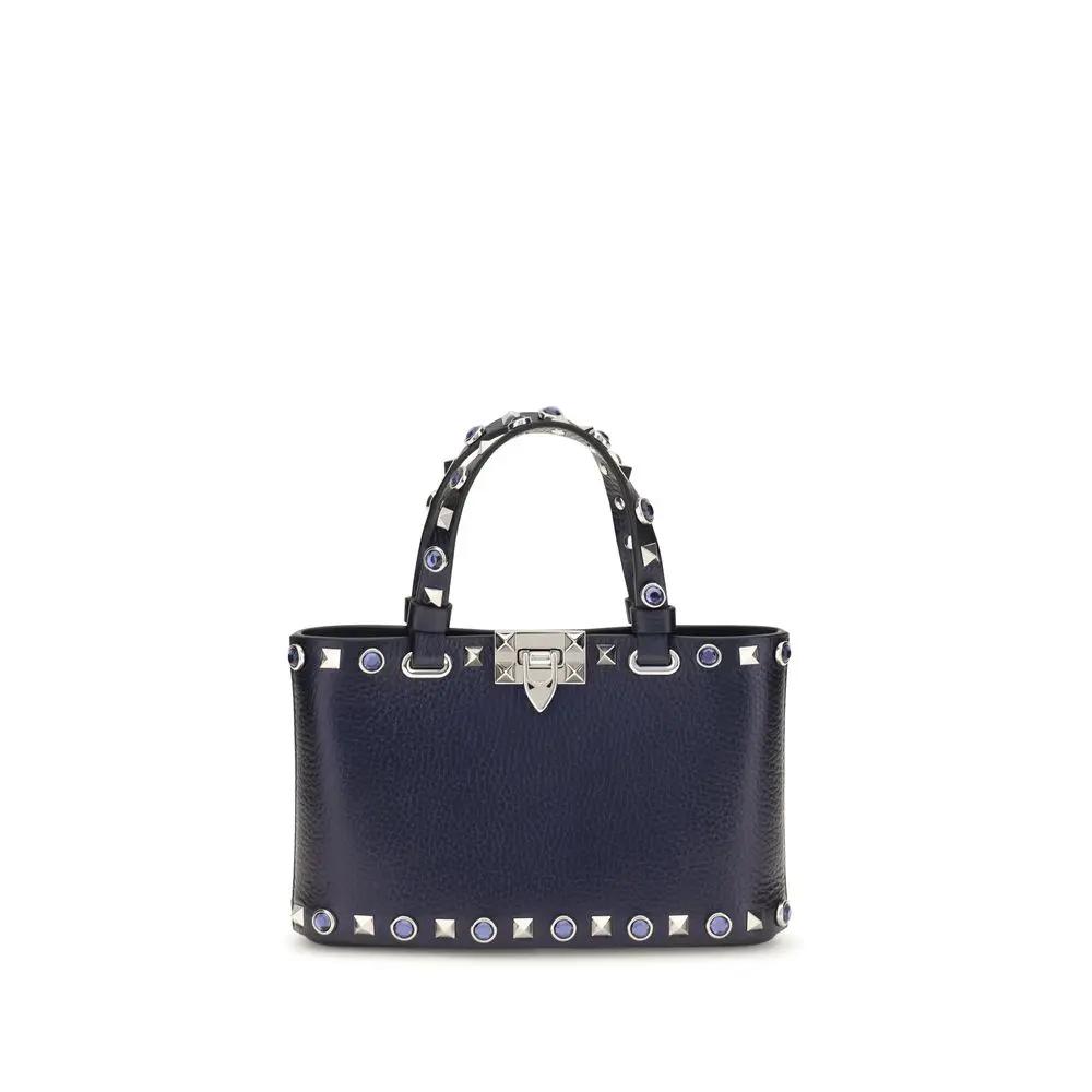 Valentino Garavani Sample Sale | Valentino Garavani Black Calf Leather Bos Taurus Handbag - | Designer outlet