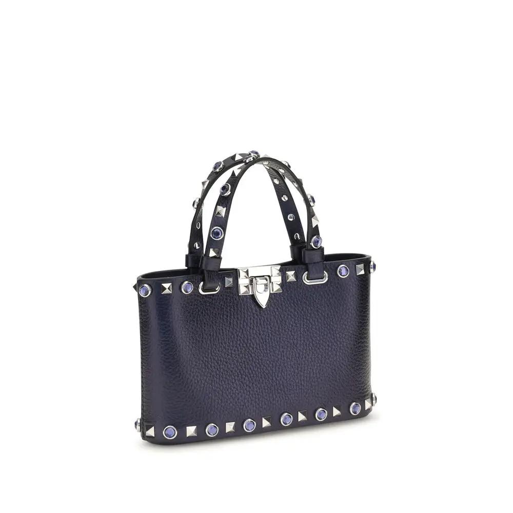 Valentino Garavani Sample Sale | Valentino Garavani Black Calf Leather Bos Taurus Handbag - | Designer outlet