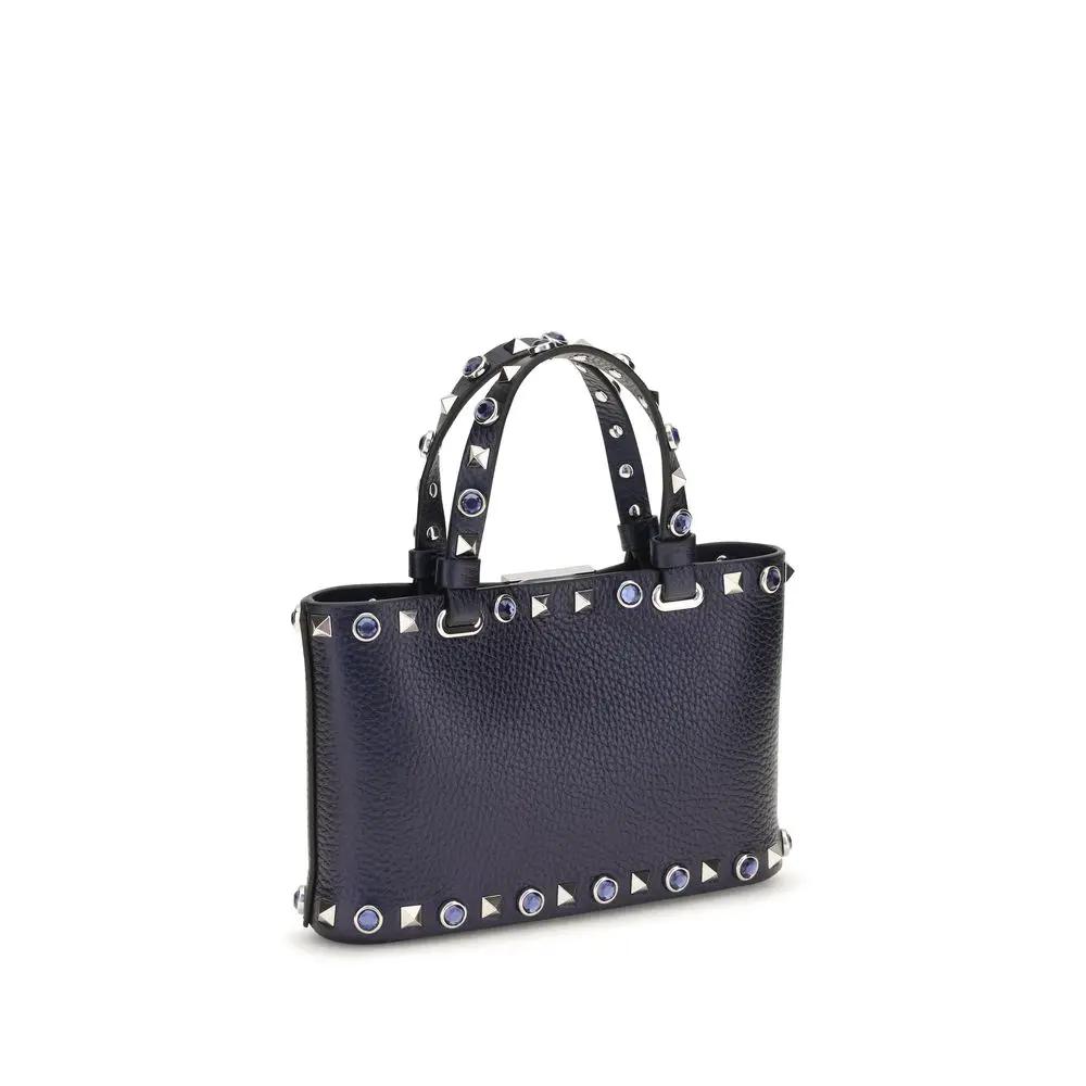 Valentino Garavani Sample Sale | Valentino Garavani Black Calf Leather Bos Taurus Handbag - | Designer outlet