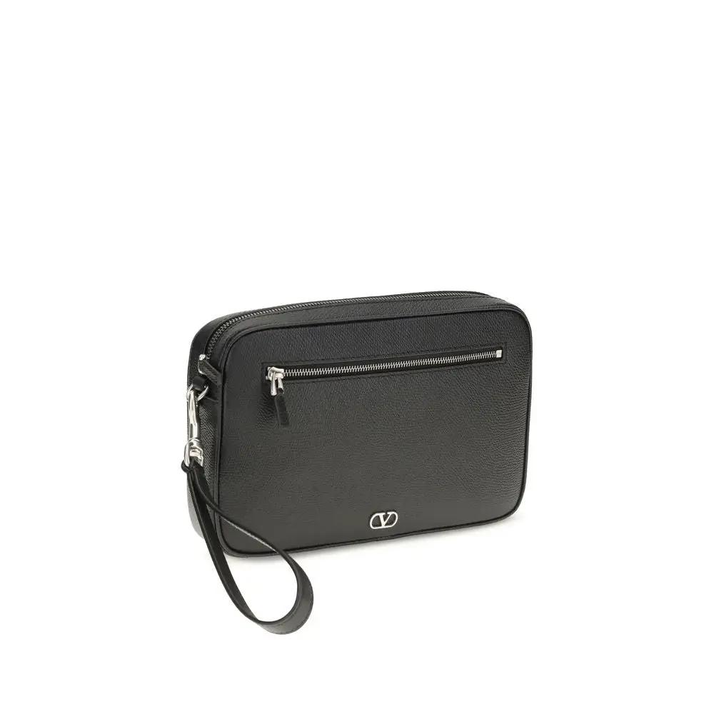 Valentino Garavani Sample Sale | Valentino Garavani Black Calf Leather Bos Taurus Handbag - | Designer outlet