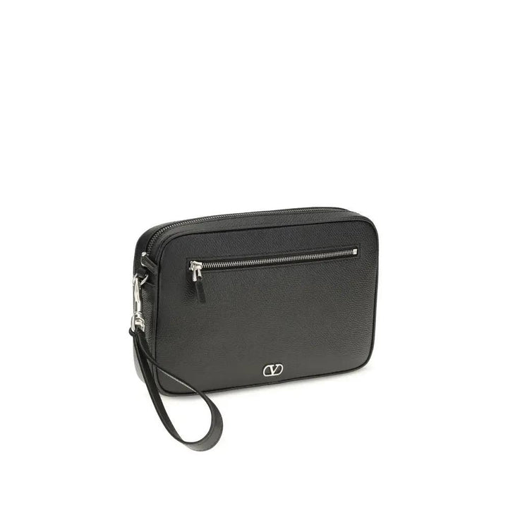 Valentino Garavani Sample Sale | Valentino Garavani Black Calf Leather Bos Taurus Handbag - | Designer outlet