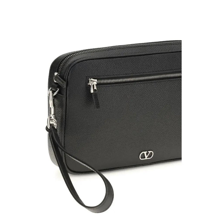 Valentino Garavani Sample Sale | Valentino Garavani Black Calf Leather Bos Taurus Handbag - | Designer outlet