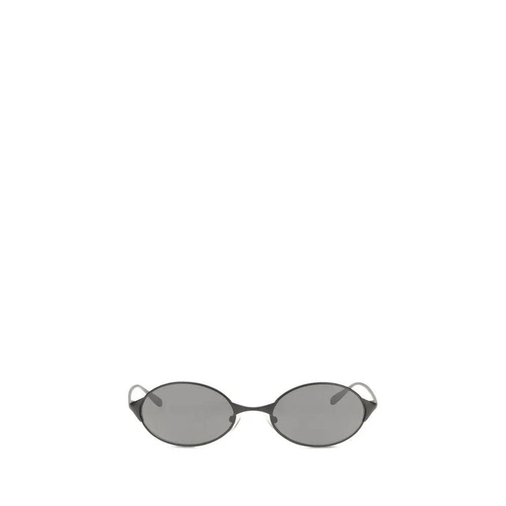 Alexander McQueen Gray Metal Sunglasses