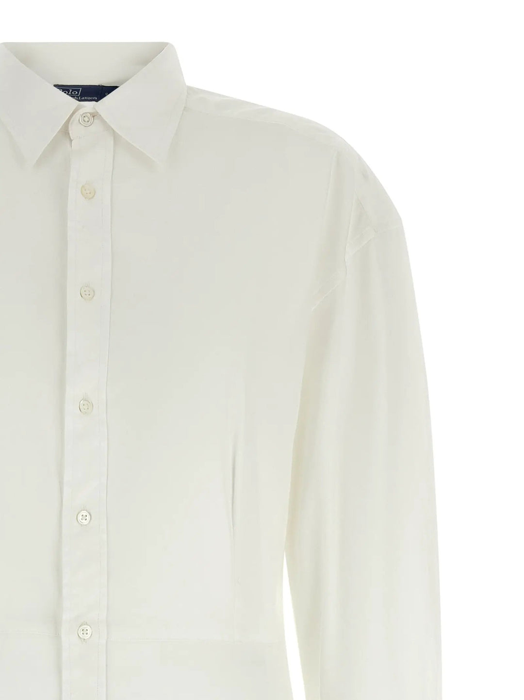 Polo Ralph Lauren White Cotton Midi Dress