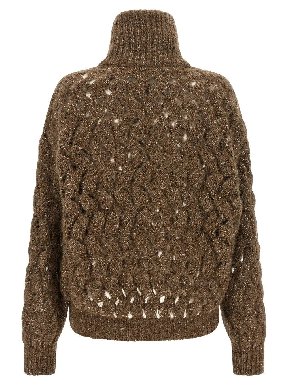 Brunello Cucinelli Sample Sale | Brunello Cucinelli Brown Wool Cardigan - | Designer outlet