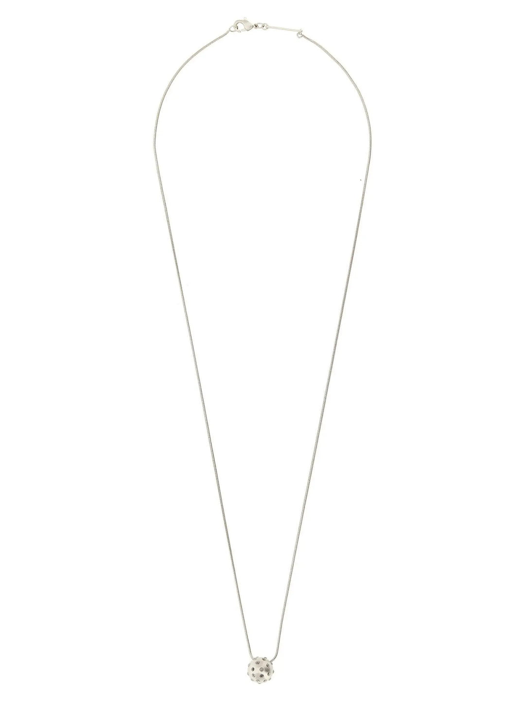 Rick Owens Silver Brass Necklace