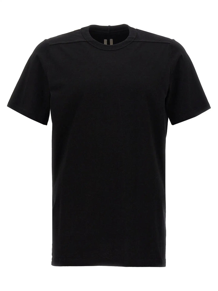 Rick Owens Black Cotton T-Shirt