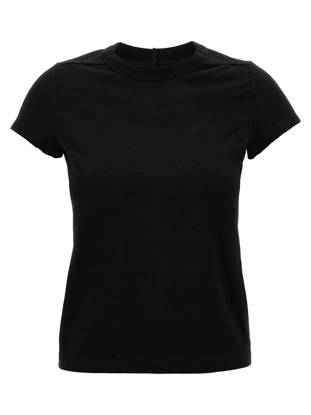 Rick Owens Black Cotton T-Shirt