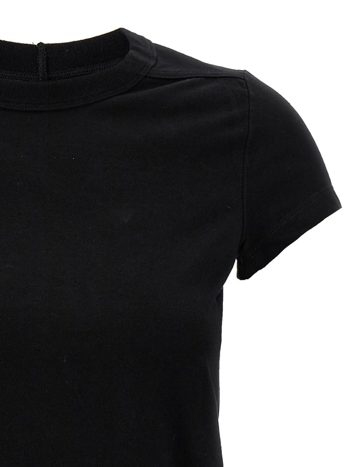 Rick Owens Black Cotton T-Shirt