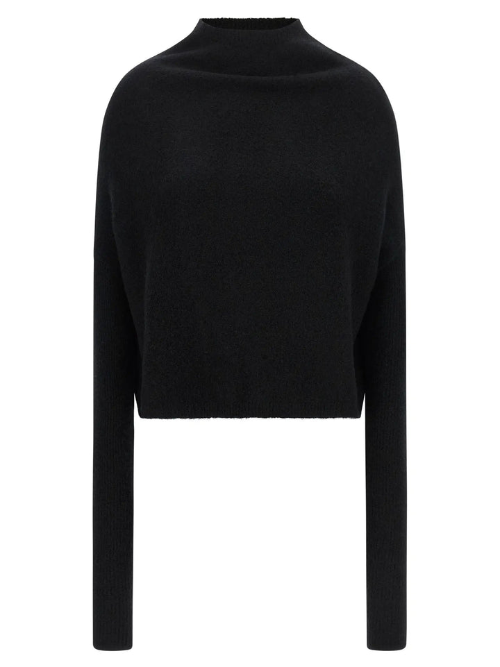 Rick Owens Black Cashmere Cardigan